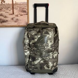 The North Face TNF Rolling Thunder 22” 40L Camouflage Rolling Suitcase Luggage